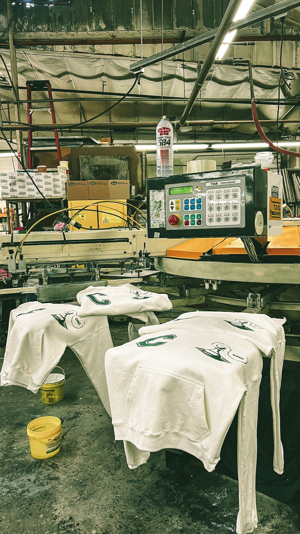 BTS: CNC C1 Screen Printing