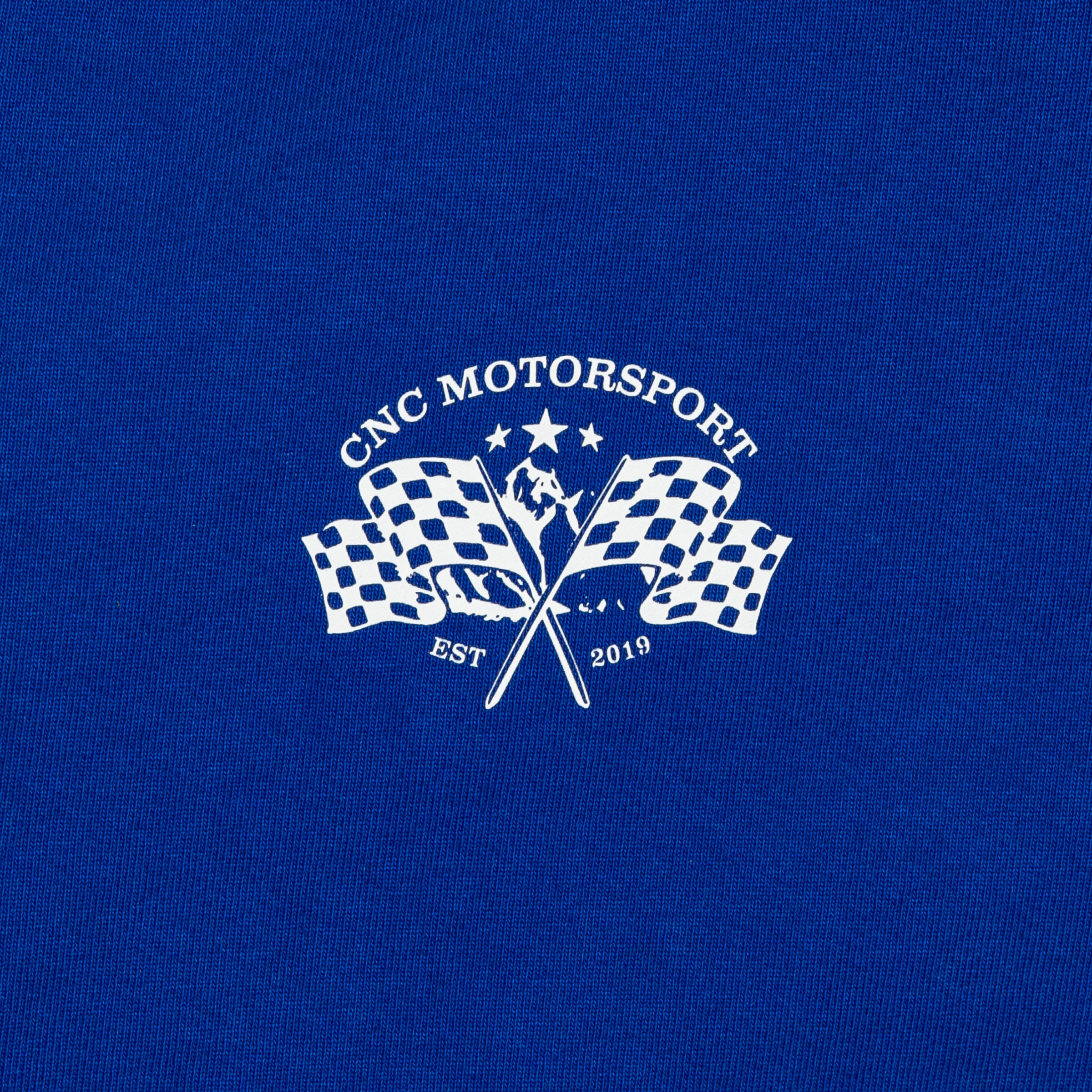 Monogram Hoodie | Cobalt Blue