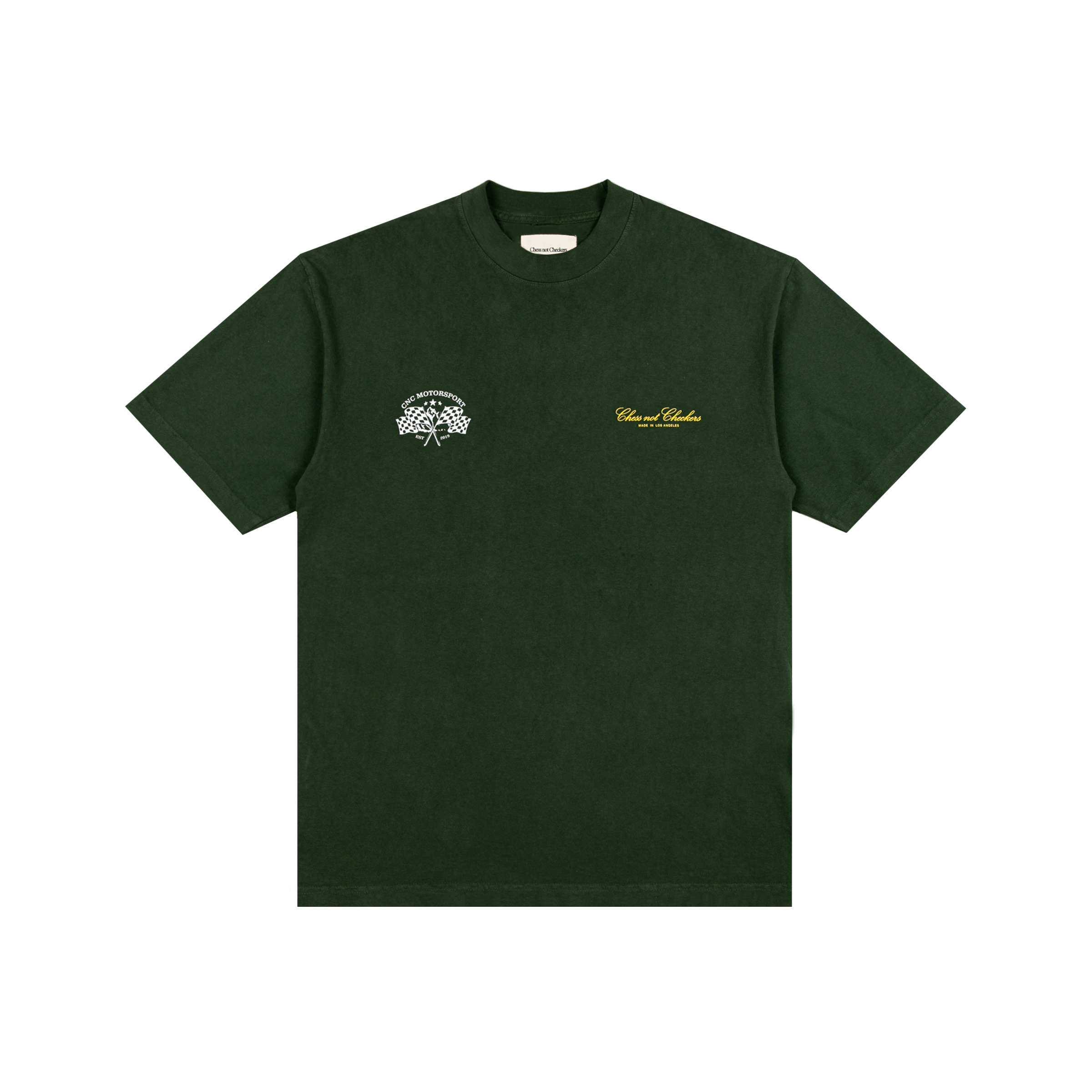 Monogram T-Shirt | Forest Green