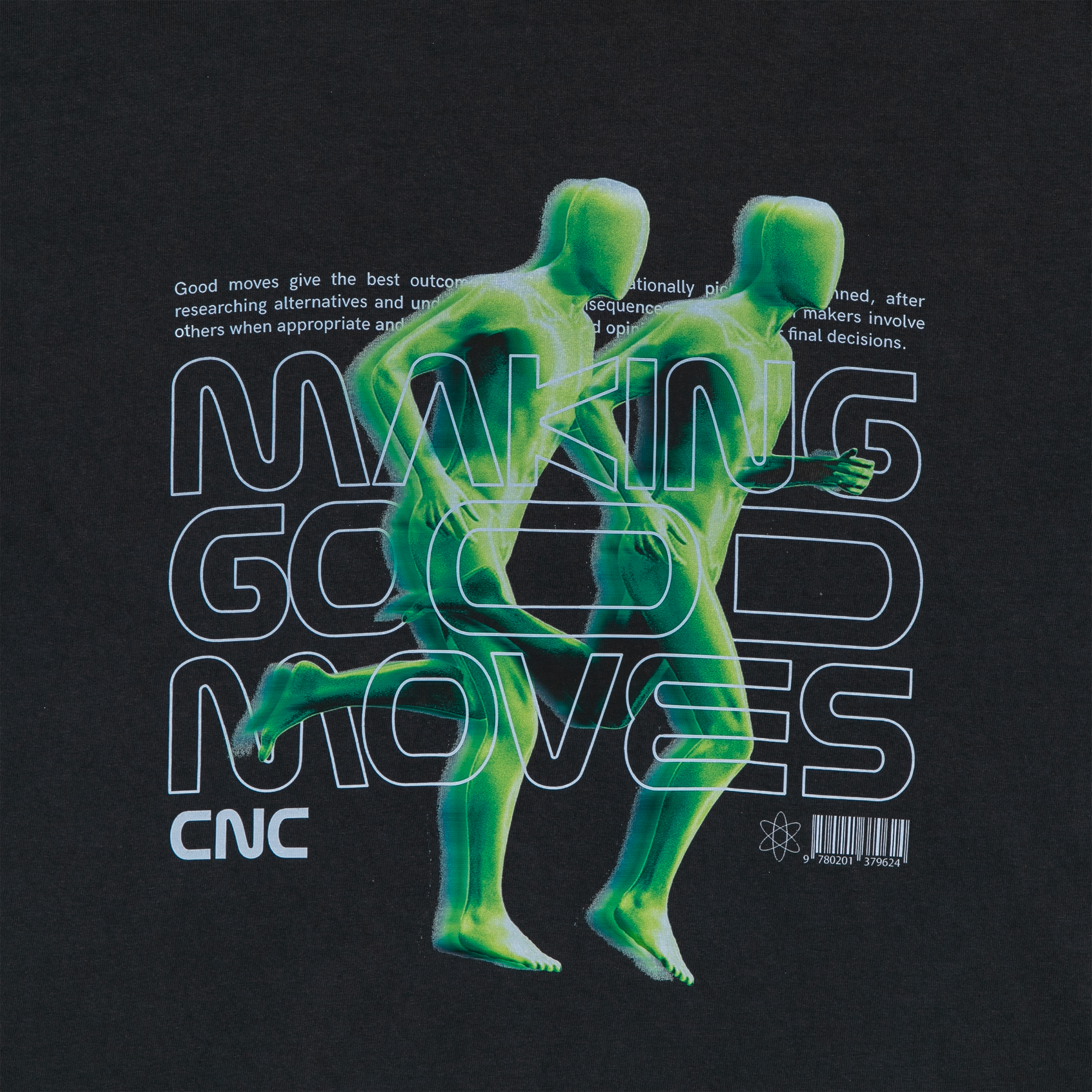 M.G.M T-Shirt | Faded Black