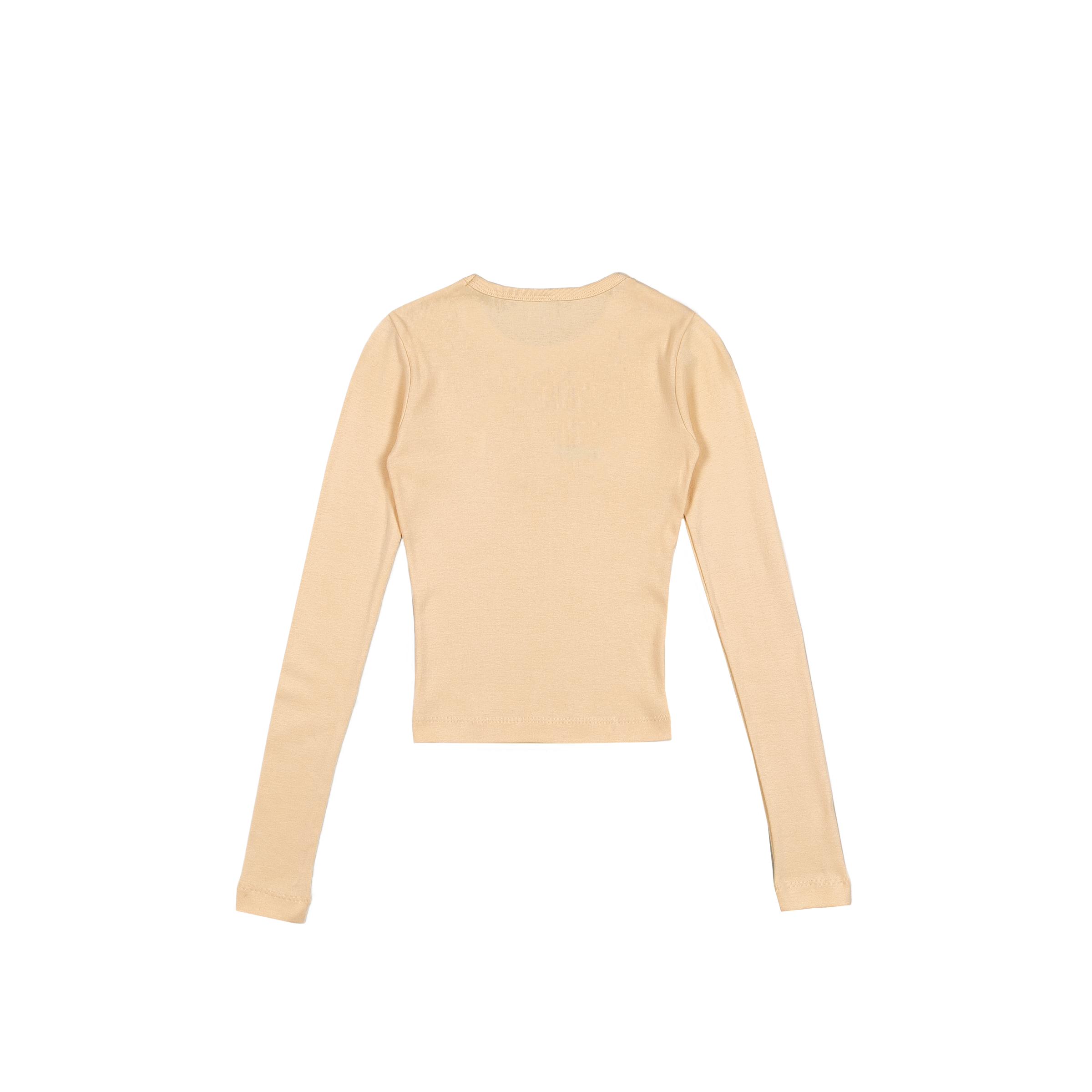 Signature Rib Long Sleeve | Ivory