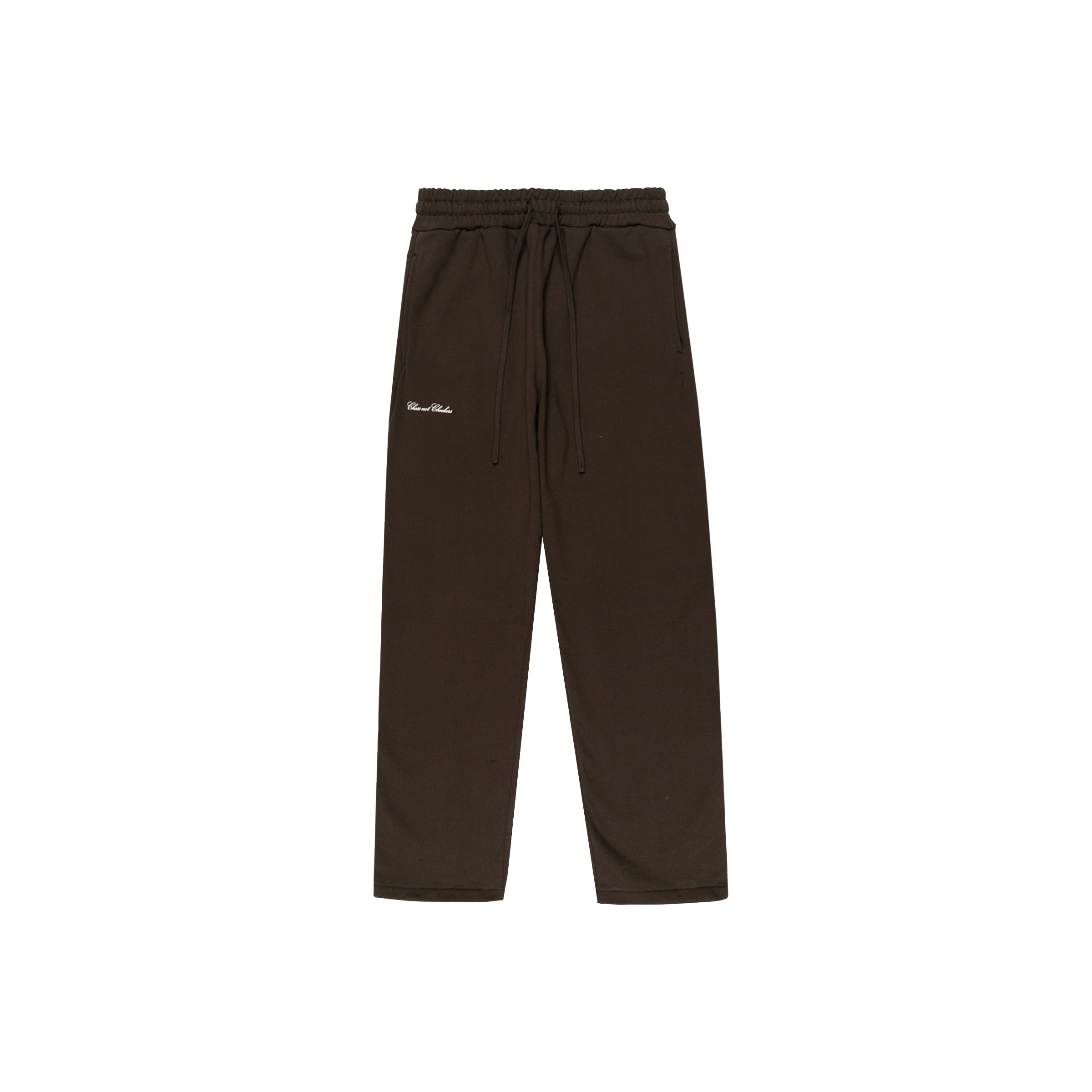 Staple Straight Leg Jogger | Chocolate