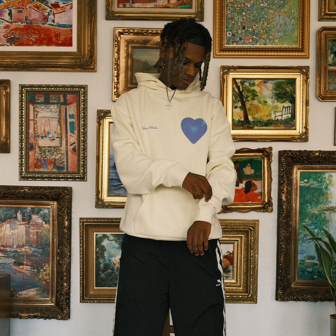 Pulse Love Hoodie | Ivory