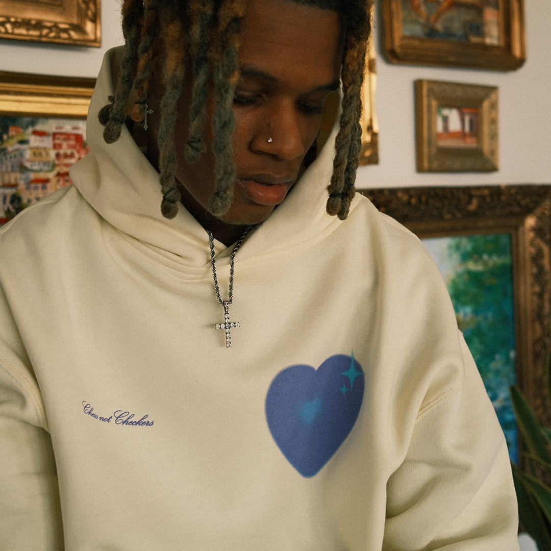 Pulse Love Hoodie | Ivory