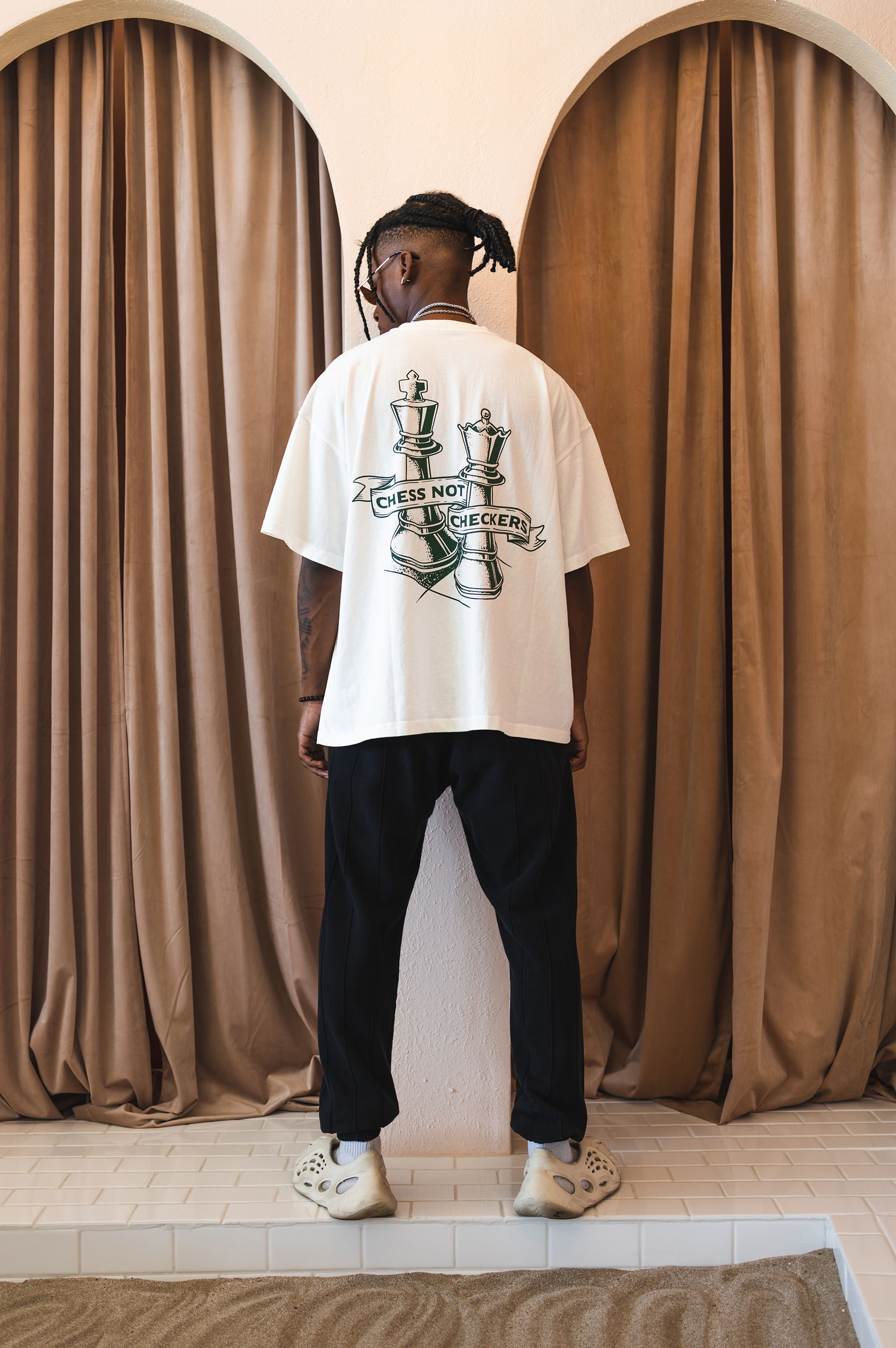 Chess Club T-Shirt | Ivory