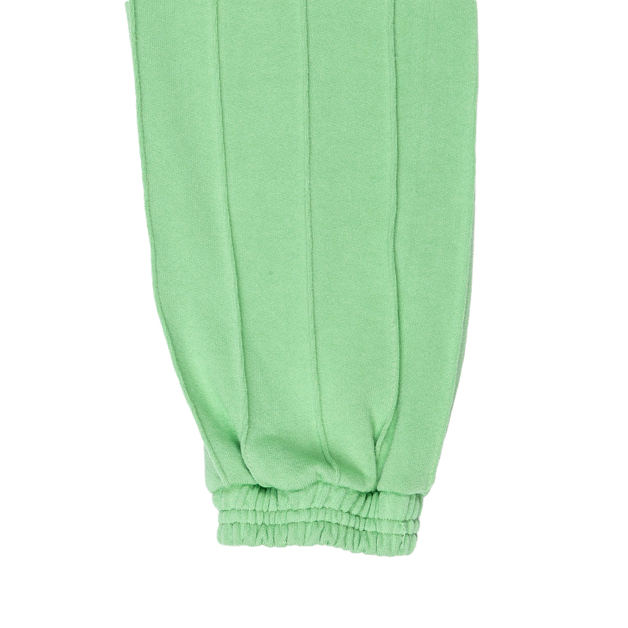 Pin-tuck Pinstripe Sweatpants | Pea-pod Jade