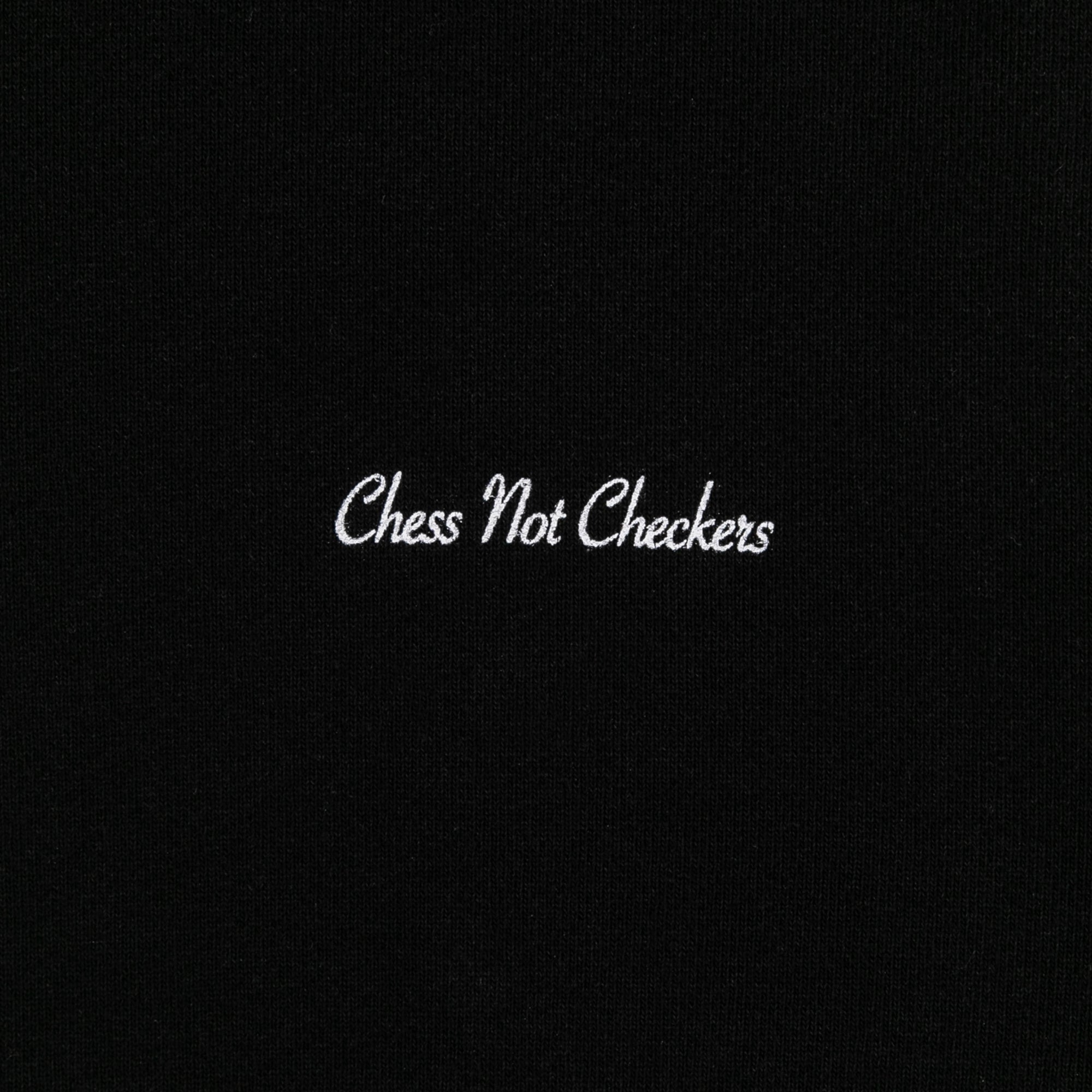 Chess Club Hoodie | Jet Black