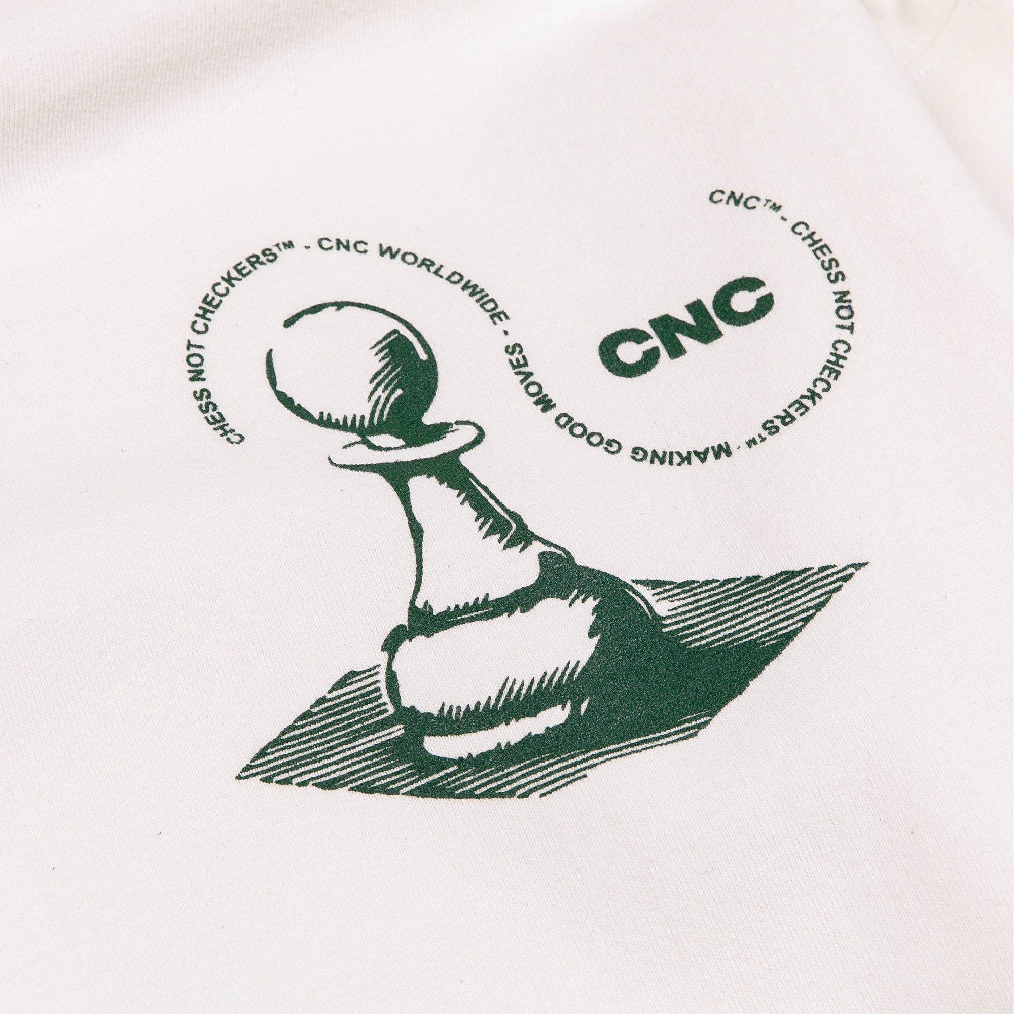Chess Club Hoodie | Ivory