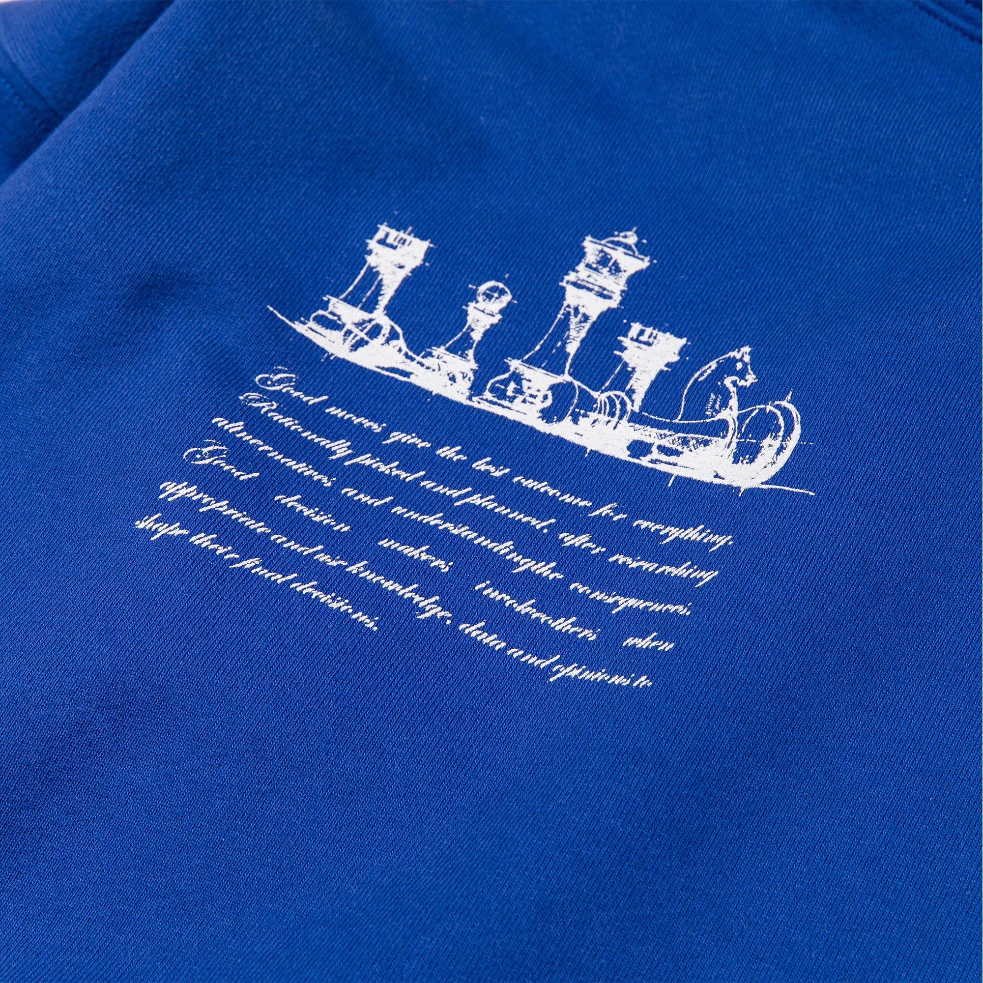 Scramble Hoodie | Cobalt Blue