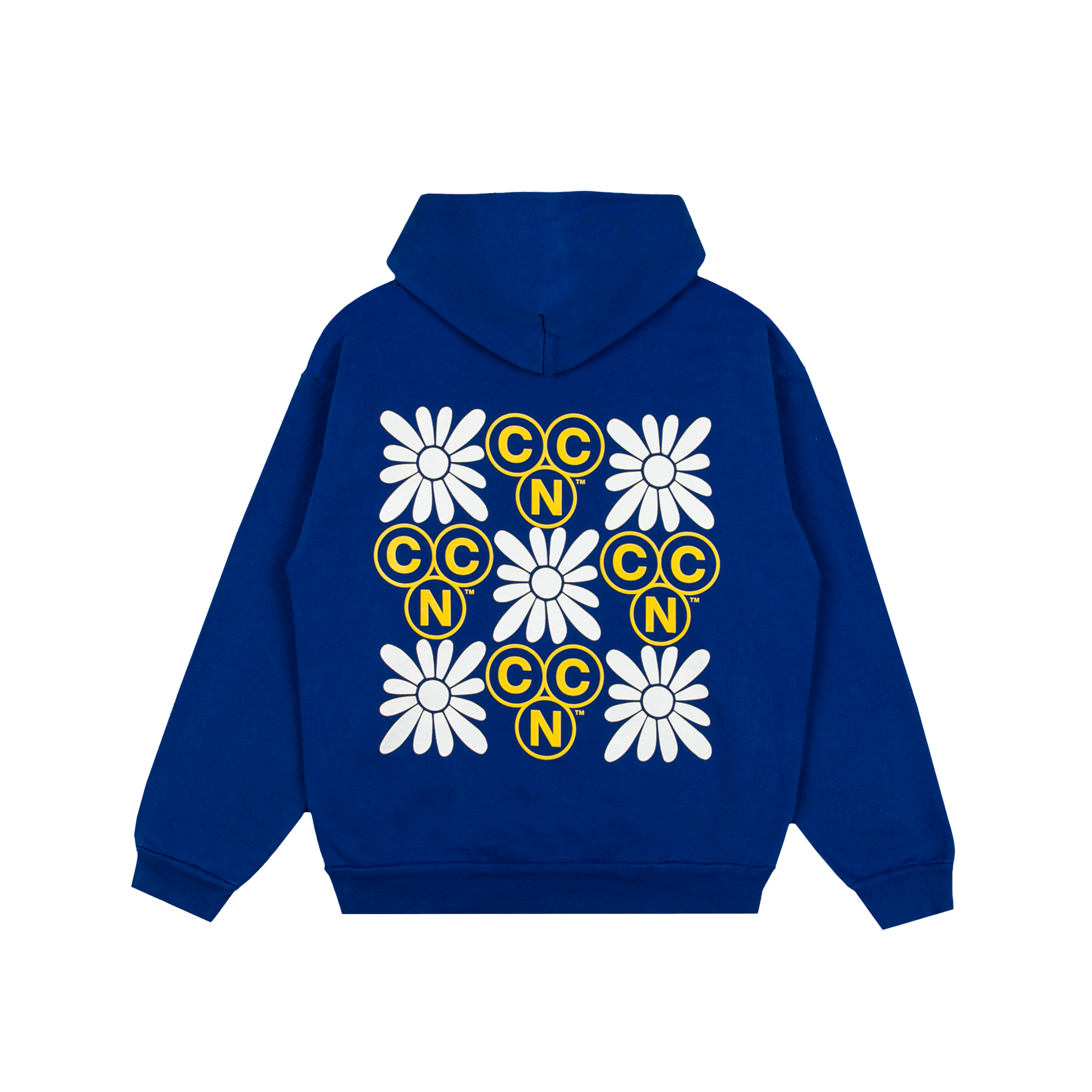Monogram Hoodie | Cobalt Blue