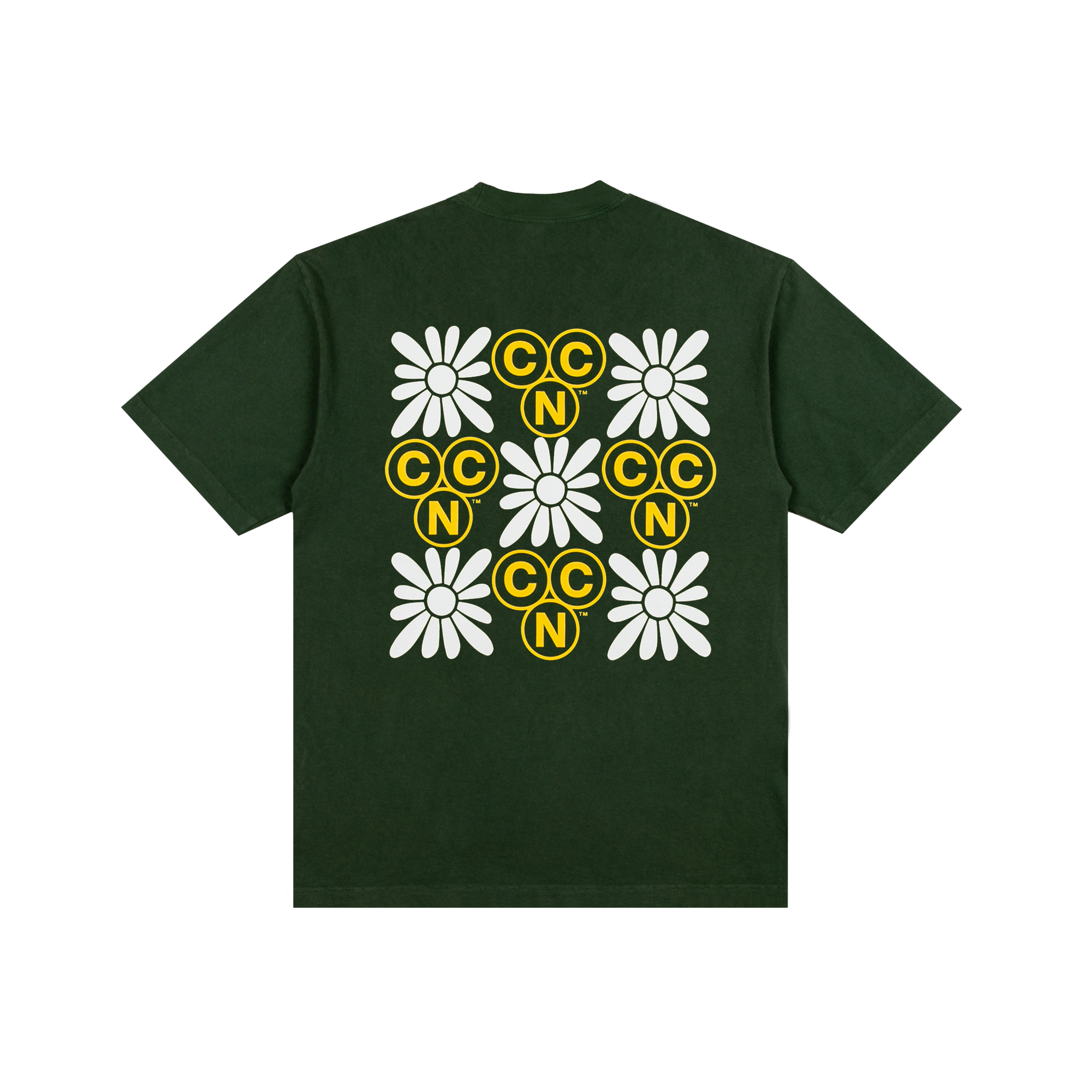 Monogram T-Shirt | Forest Green