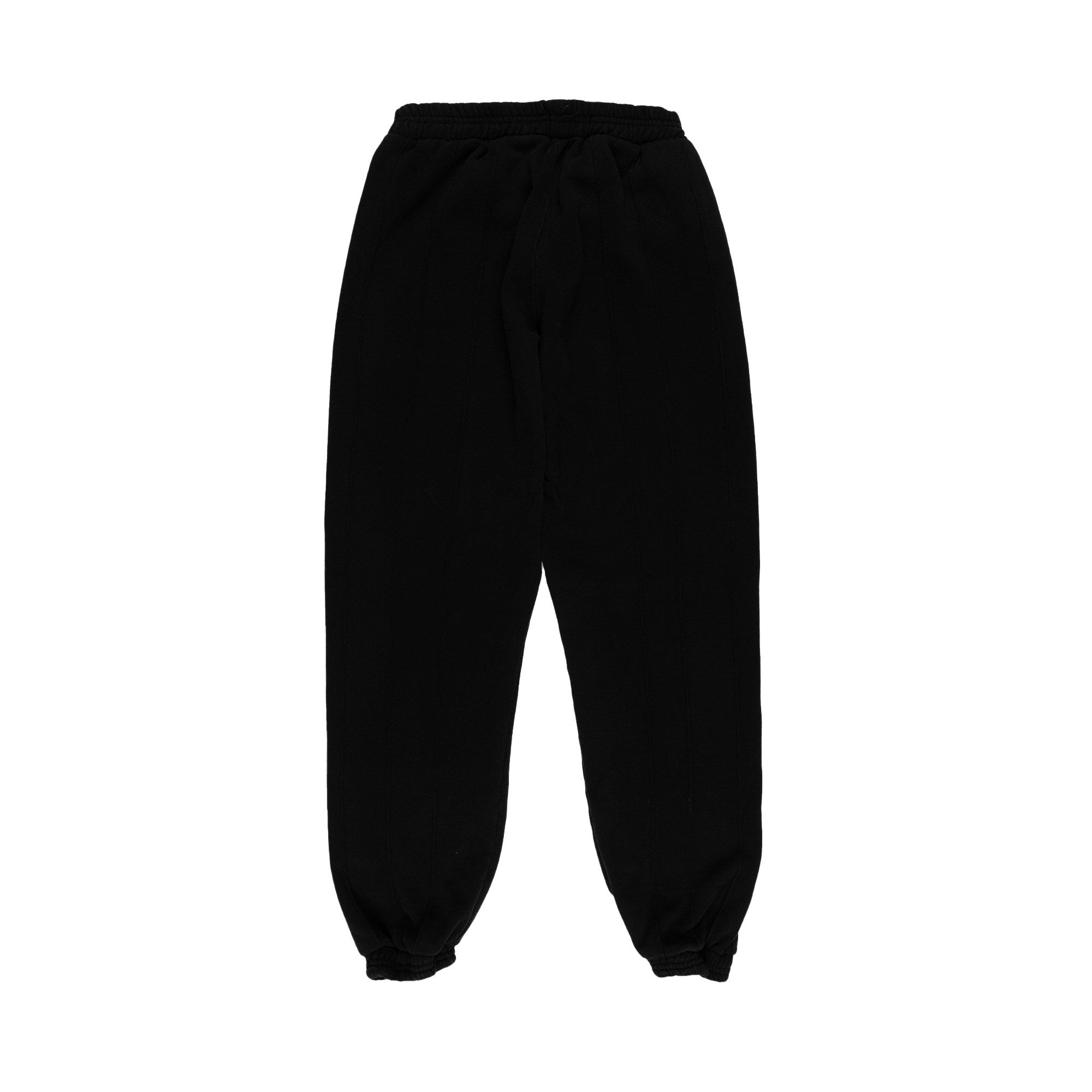 Pin-tuck Pinstripe Sweatpants | Jet Black