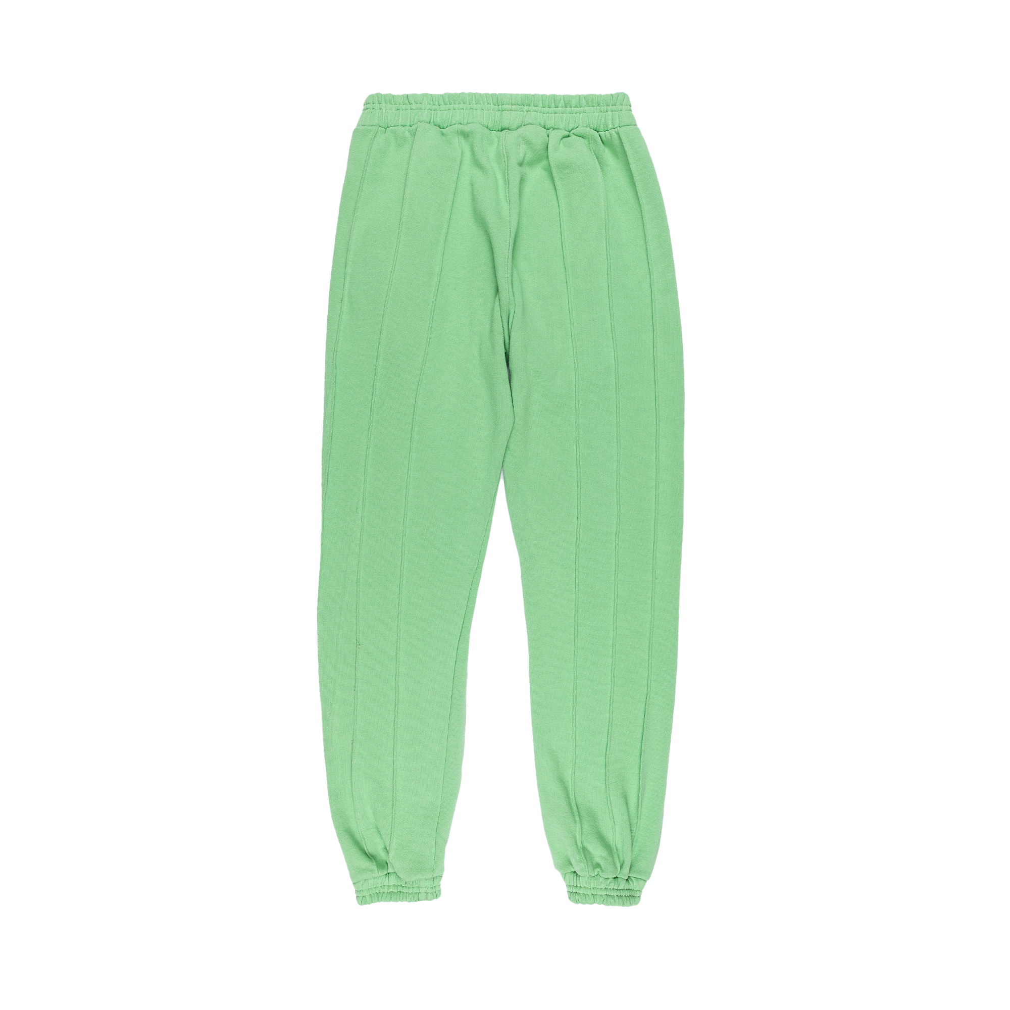 Pin-tuck Pinstripe Sweatpants | Pea-pod Jade