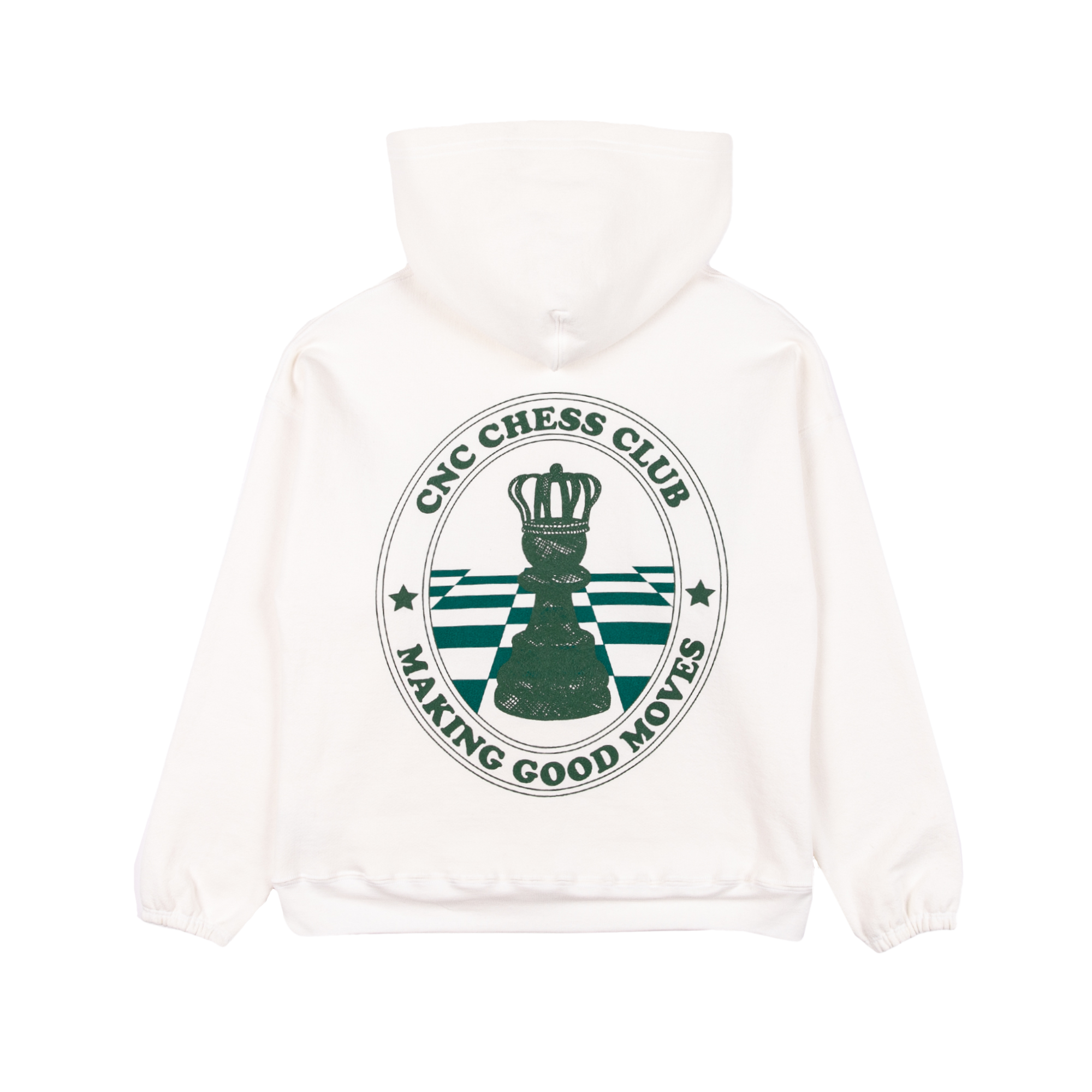 Chess Club Hoodie | Ivory