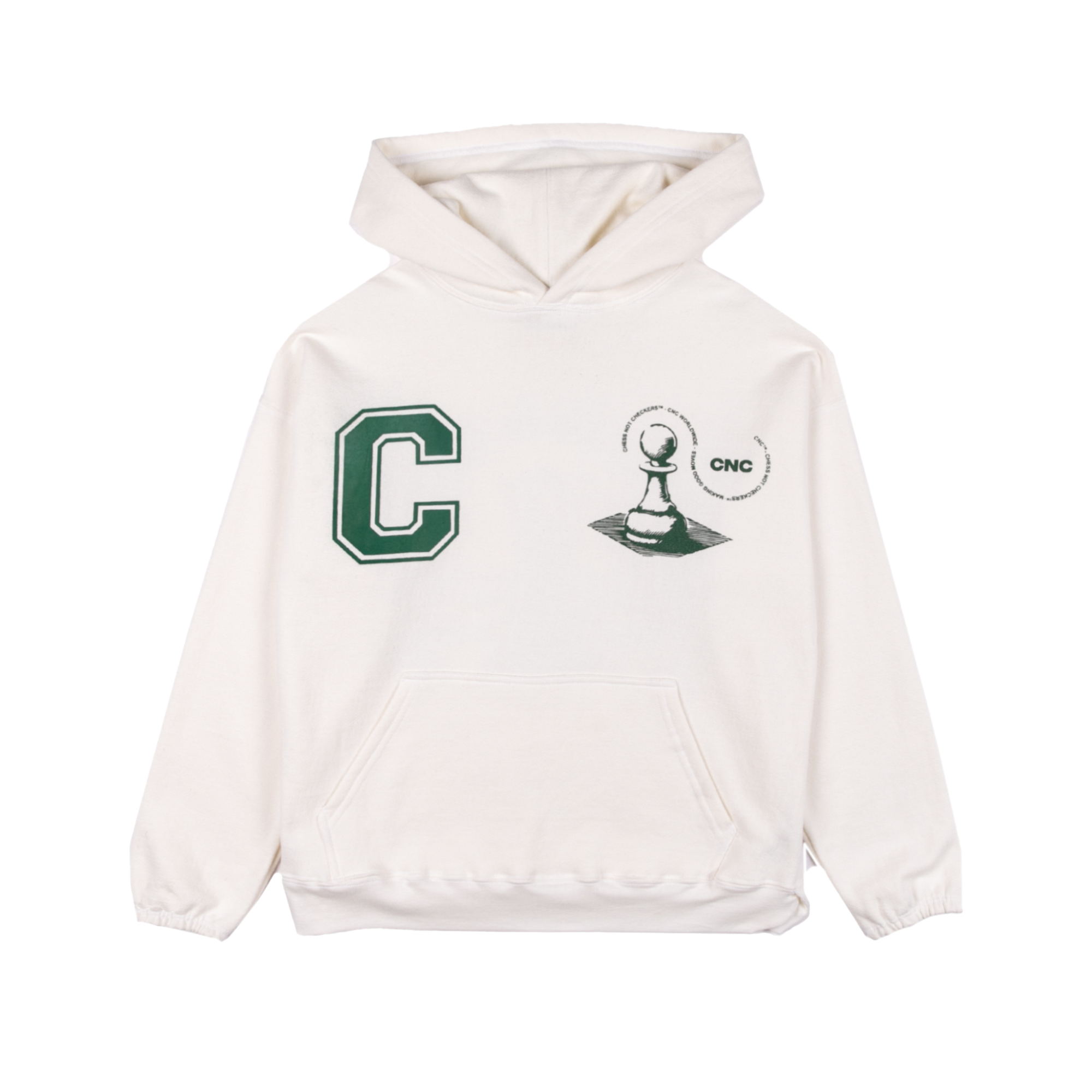 Chess Club Hoodie | Ivory
