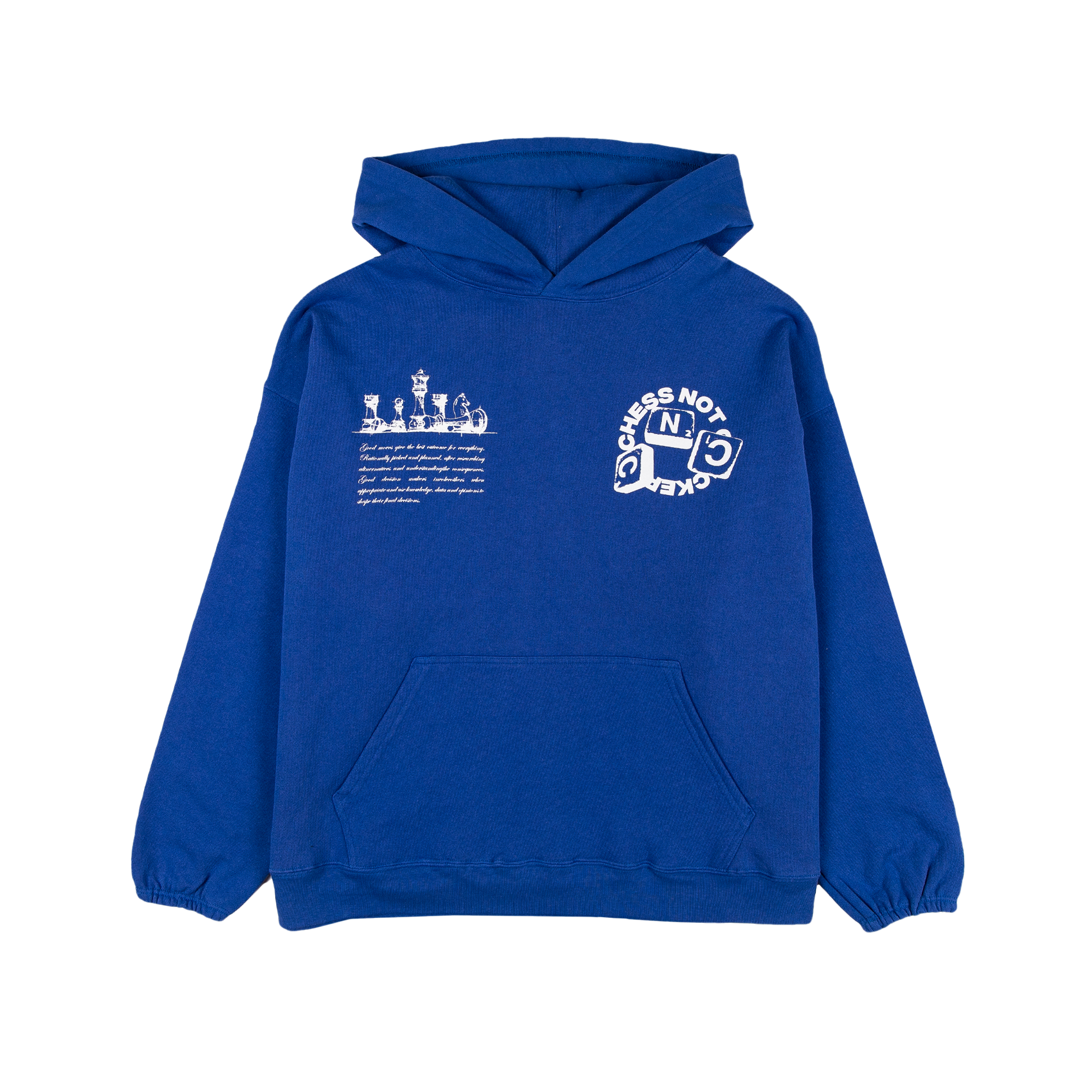 Scramble Hoodie | Cobalt Blue