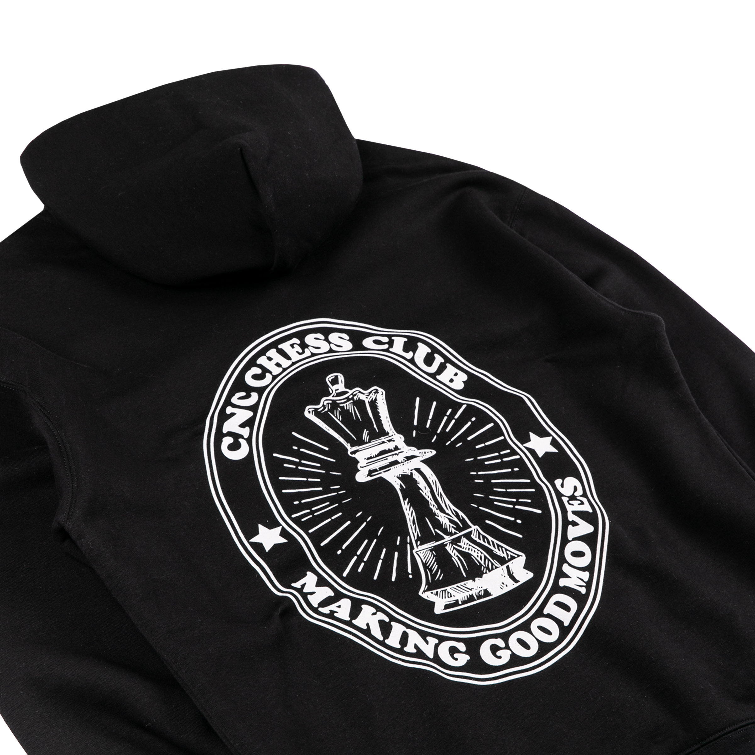 MGM Chess Club Hoodie | Jet Black