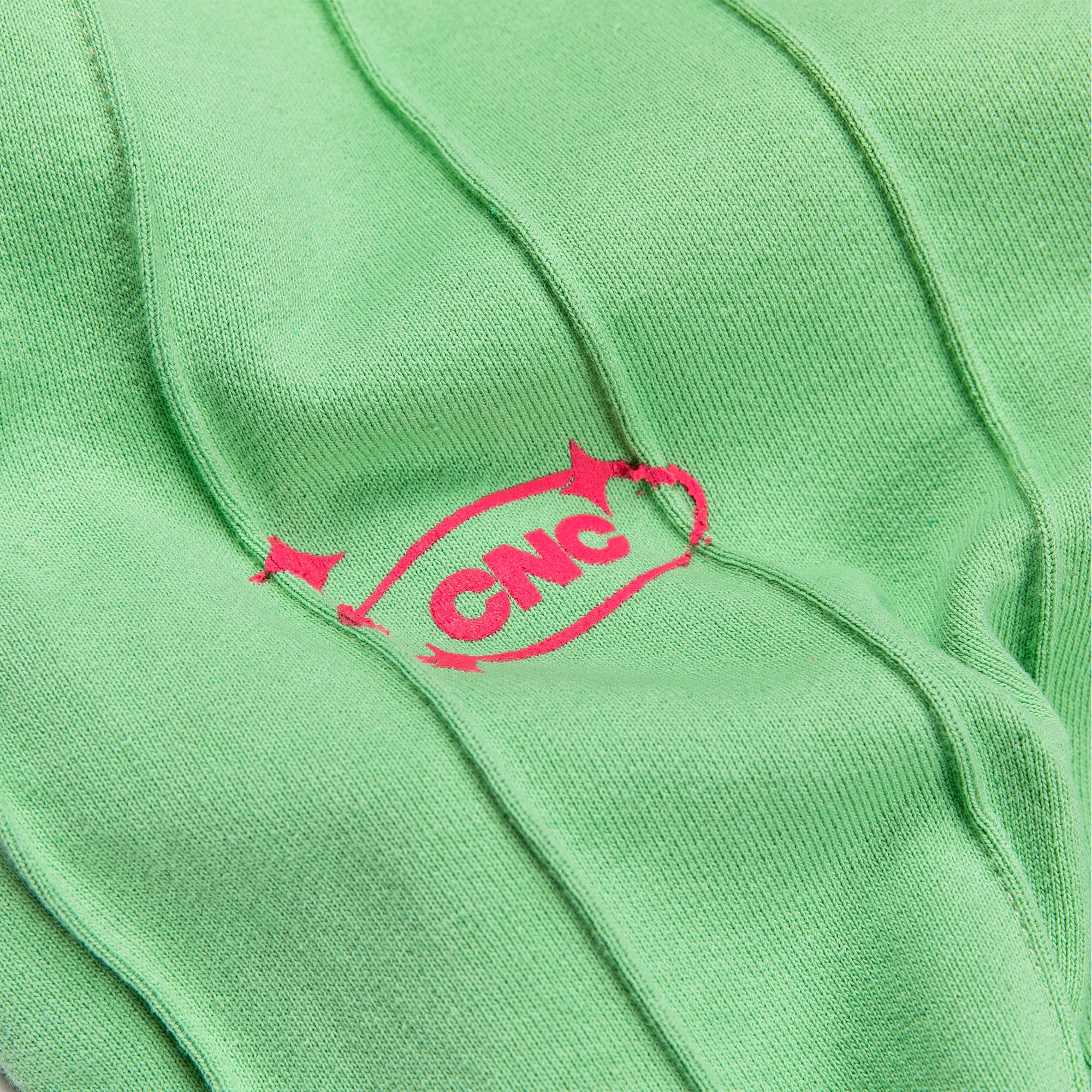 Pin-tuck Pinstripe Sweatpants | Pea-pod Jade